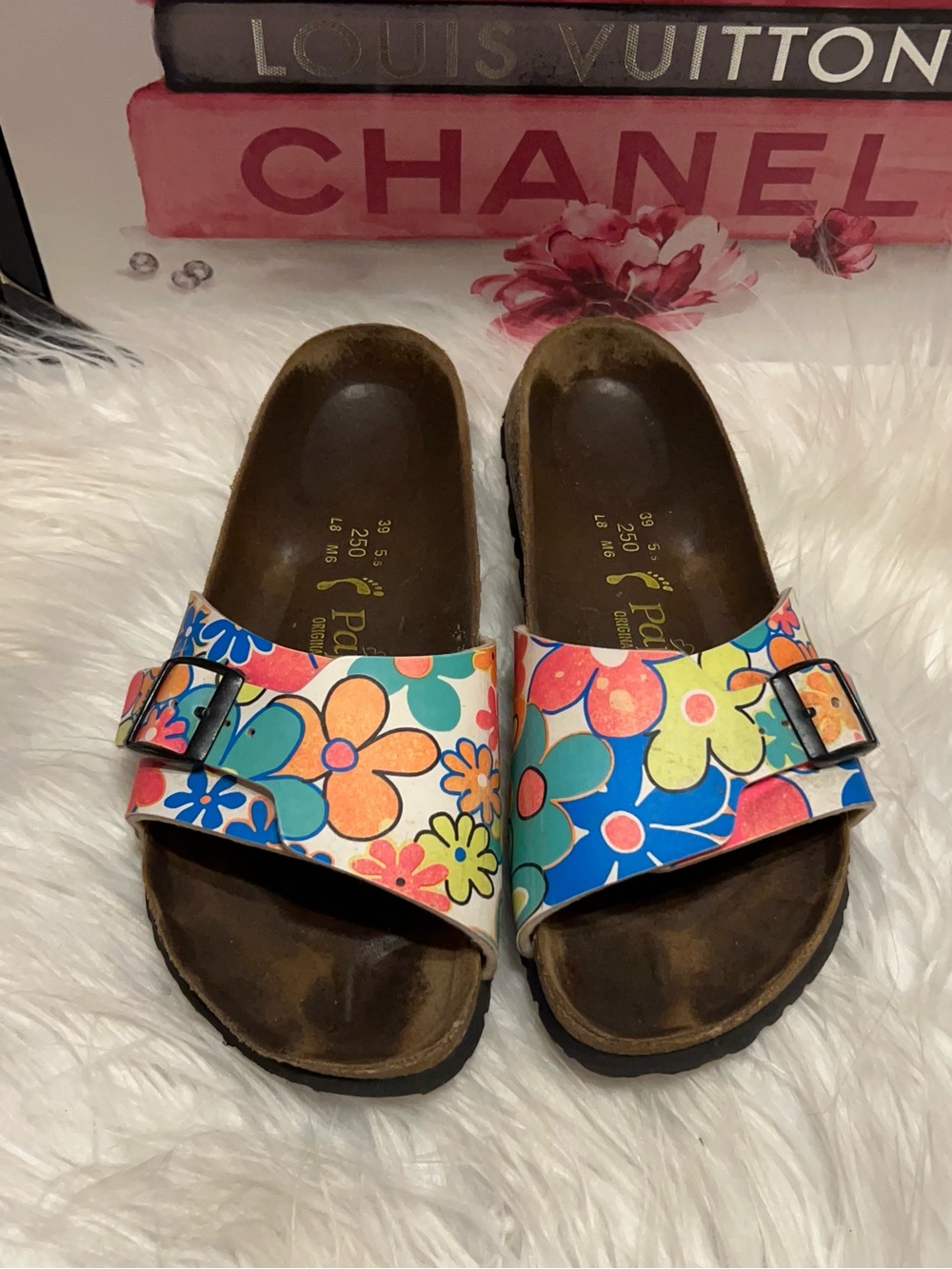 Birkenstocks papillio Buckle hippies Slide Sandals in size 38 - Picture 3 of 9